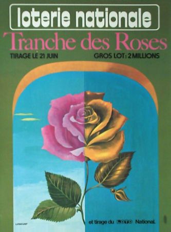 02888 Lesourt Loterie Nationale Tranche des Roses