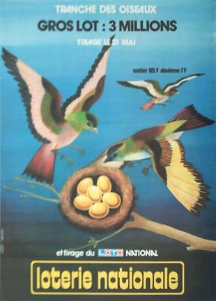 02960 Lesourt Loterie Nationale Oiseaux 21 Mai