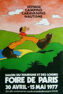 06634 Paris 1977 Foire Tourisme Tau