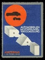 Amsterdam 1935 Automobilen Motorrijwiel