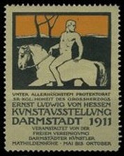 Darmstadt 1911 Kunstausstellung Hoelscher