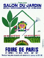 06617 Paris 1974 Foire Salon Jardin Morvan