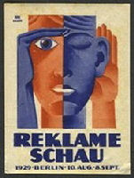 Berlin 1929 Reklame Schau Bernhard Rosen