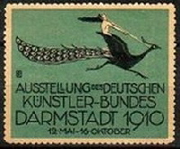 Darmstadt 1910 Ausstellund des Kunstler Bundes Kleukens