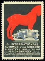 Genf 1929 5 Automobil Ausstellung Nizzoli