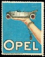 Opel Auto auf Hand